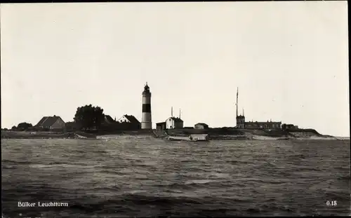Ak Ostseebad Strande in Schleswig Holstein, Bülker Leuchtturm