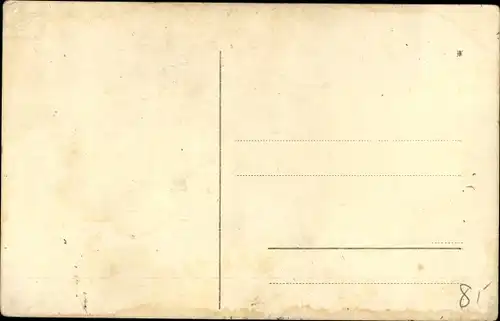 Foto Ak Deutscher Soldat in Uniform, Standportrait