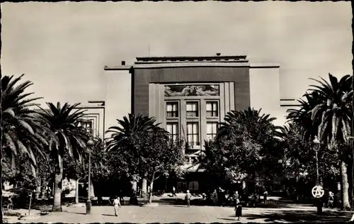 Ak Sidi Bel Abbes Algerien, Le Theatre Municipal