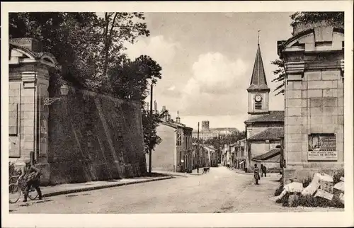 Ak Verdun Meuse, Le Quartier St. Victor qui pendant la guerre a le moins souffert des bombardements