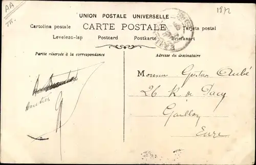 Ak Frau mit ihrer Tochter, Geige, Sterne