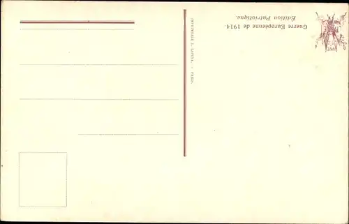 Ak General Hirschauer, Portrait in Uniform, Orden