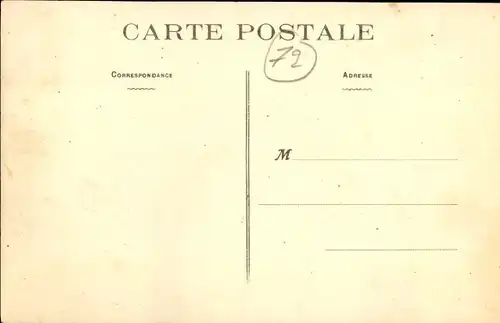 Ak Saint Aignan Sarthe, La Place, Hotel