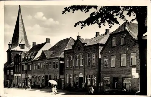 Ak Lütjenburg in Holstein, Am Markt, Häuser