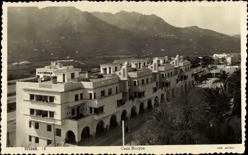 Ak Tetuan Tétouan Marokko, Casa Bloque