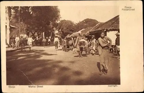 Ak Djocja Java Indonesien, Market Street