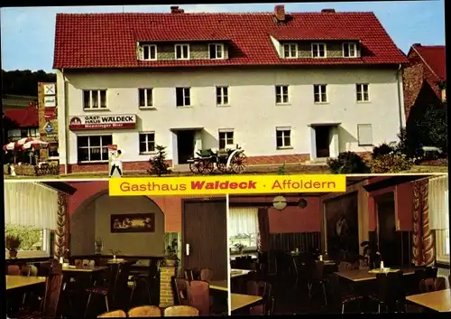 Ak Affoldern Edertal Hessen, Gasthaus Waldeck