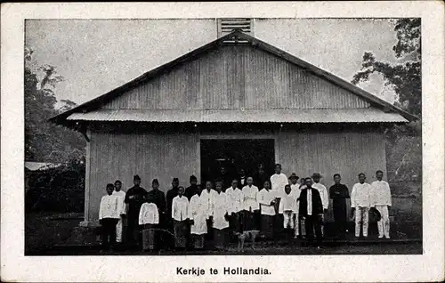 Ak Papua Neuguinea, Kerkje te Hollandia
