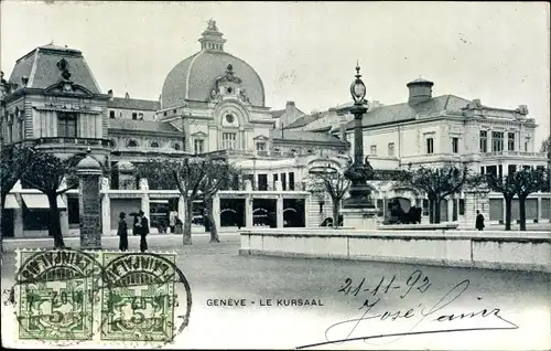 Ak Genève Genf Schweiz, Le Kursaal