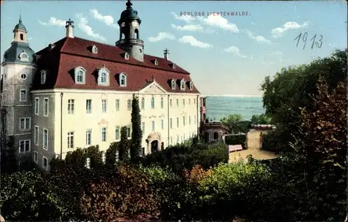 Ak Lichtenwalde Niederwiesa Sachsen, Schloss