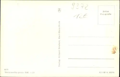 Ak Warmbad Wolkenstein in Sachsen, Kaffee Warmbad, Außenansicht