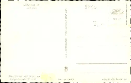 Ak Mittweida in Sachsen, Marktplatz, Geschäfte, Kiosk