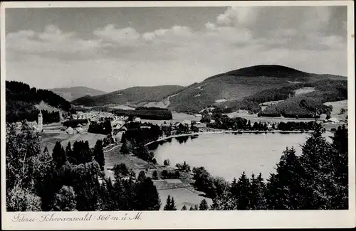 Ak Titisee Neustadt im Breisgau Hochschwarzwald, Panorama