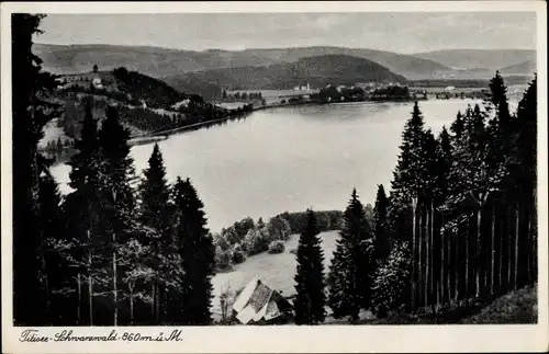 Ak Titisee Neustadt im Breisgau Hochschwarzwald, Panorama