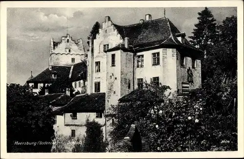 Ak Meersburg am Bodensee, Schloss