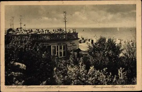 Ak Ostseebad Timmendorfer Strand, Strandpavillon Terrasse