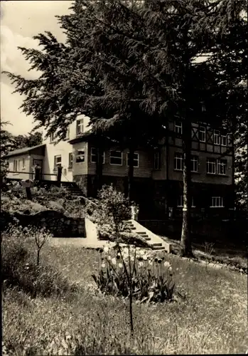 Ak Klettbach in Thüringen, Berggaststätte Stiefelburg