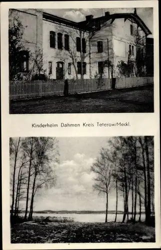 Ak Dahmen in Mecklenburg, Kinderheim