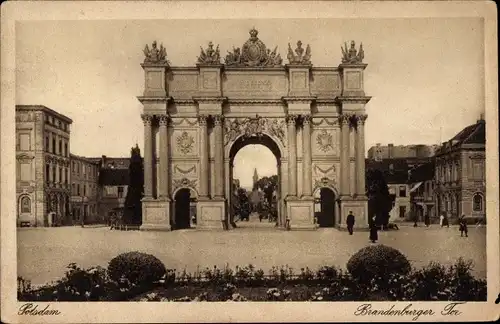 Ak Potsdam in Brandenburg, Brandenburger Tor