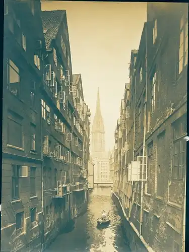 Foto Hamburg Altstadt, Steckelhörnfleet, St. Nikolai