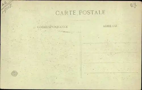 Ak Verdun Meuse, Le Café du Balcon, Kriegszerstörung 1. WK
