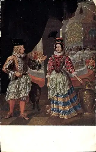 Künstler Ak Douven, J. F. v., Anna Maria Luisa von Medici