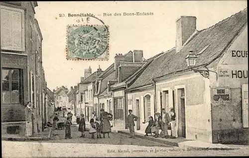 Ak Bonnétable Sarthe, Rue des Bons Enfants
