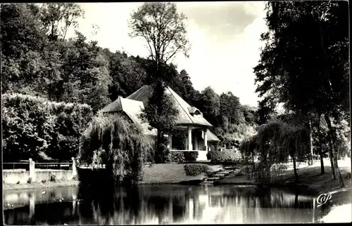 Ak Bains les Bains Vosges, Le Lac et La Patiniere, See