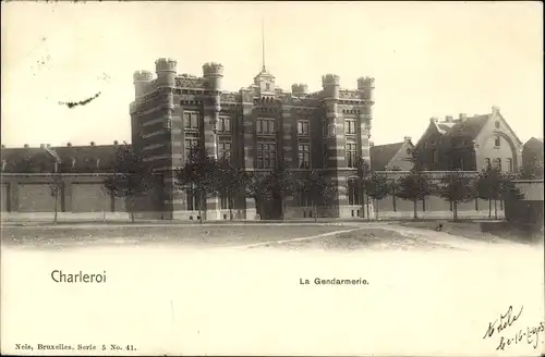 Ak Charleroi Wallonien Hennegau, La Gendarmerie