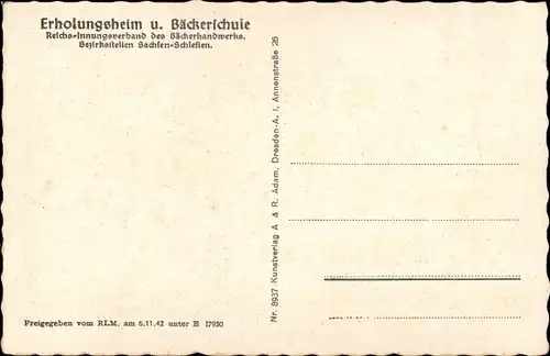 Ak Helmsdorf Stolpen in Sachsen, Burgruine, Erholungsheim und Bäckerschule