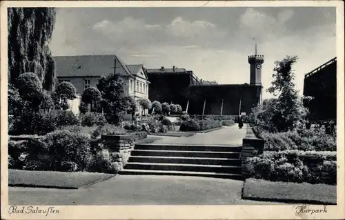 Ak Bad Salzuflen in Lippe, Kurpark