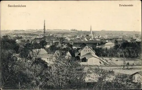 Ak Sandersleben in Anhalt, Panorama