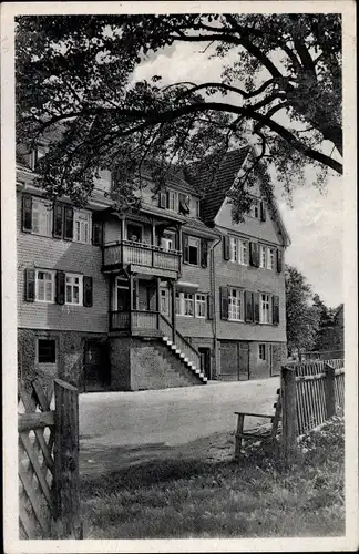 Ak Weisbach Waldbrunn im Odenwald, Gasthof Jägerheim