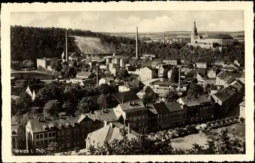 Ak Weida in Thüringen, Panorama