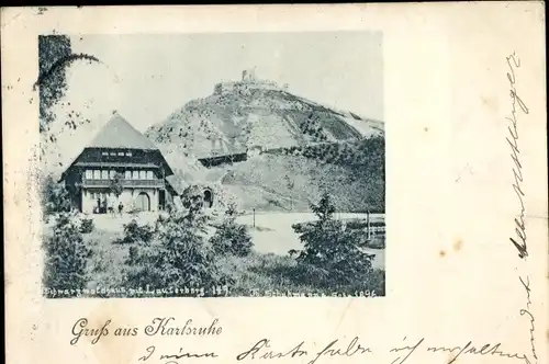 Ak Karlsruhe in Baden, Schwarzwaldhaus, Lauterberg