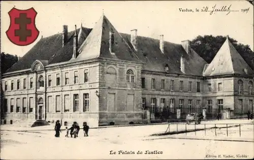 Ak Verdun Meuse, Le Palais de Justice