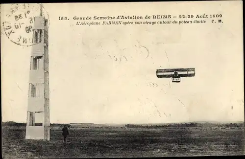 Ak Grande Semaine d'Aviation de Reims, L'Aeroplane Farman