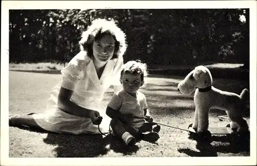 Ak La Princesse Josephine Charlotte, La Prince Alexandre Emmanuel