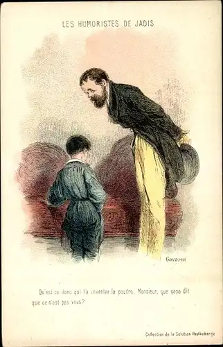 Künstler Ak Gavarni, Paul, Les Humoristes de Jadis, Mann, Junge