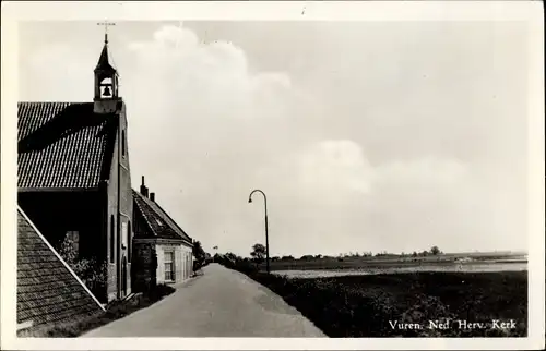 Ak Vuren Gelderland, Ned. Herv. Kerk