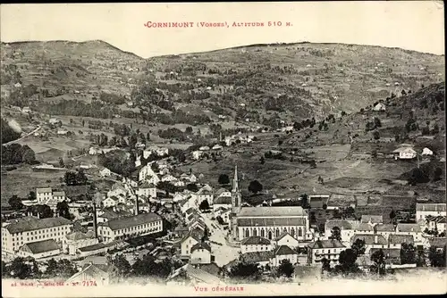 Ak Cornimont Vosges, Gesamtansicht