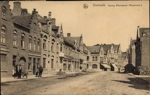 Ak Diksmuide Dixmude Westflandern, Koning Albert Straat
