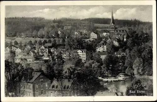 Ak Bad Elster im Vogtland, Teilansicht