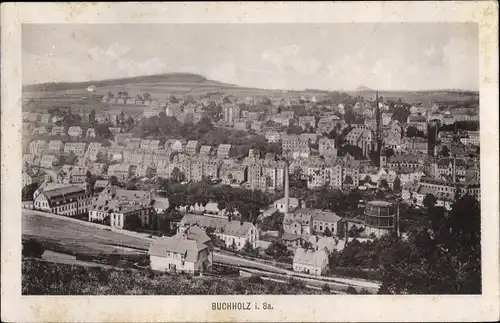 Ak Annaberg Buchholz Erzgebirge, Panorama