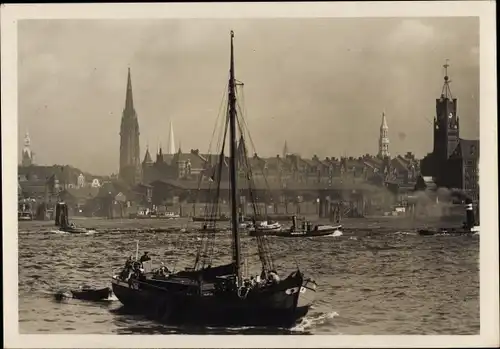 Ak Hamburg Mitte Altstadt, Kehrwiederspitze