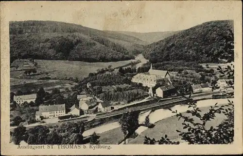 Ak Sankt Thomas in der Eifel, Gesamtansicht