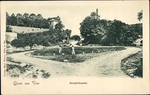 Ak Trier an der Mosel, Amphitheater