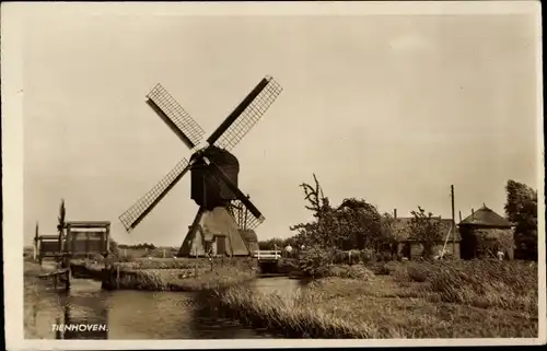 Ak Tienhoven Utrecht, Windmühle