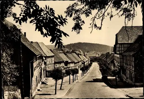 Ak Güntersberge Harzgerode am Harz, Marktstraße