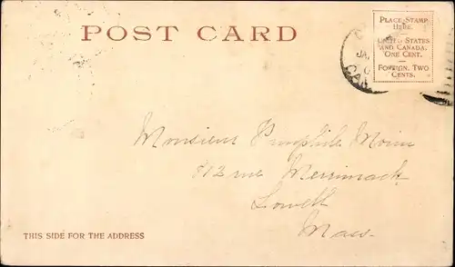 Ak Lowell Massachusetts USA, Merrimac Street